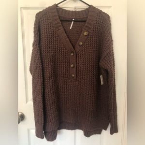 Free People knit sweater (S)